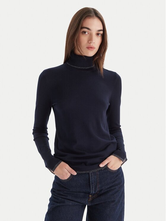 Liu Jo Bluză cu gât MF5229 MS49I Regular Fit