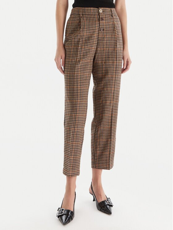 Liu Jo Pantaloni din material MF5157 T4335 P9002 Regular Fit