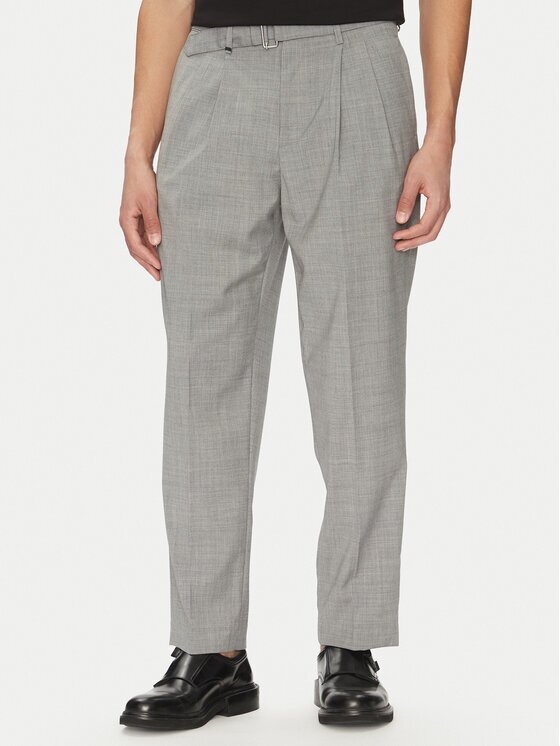 Liu Jo Pantaloni din material QA5091 T3991 Regular Fit