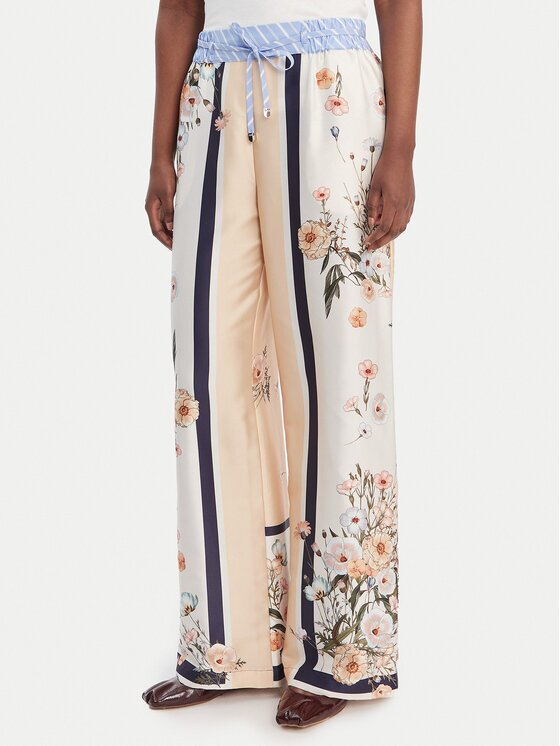 Liu Jo Pantaloni din material WA6358 T2555 Relaxed Fit