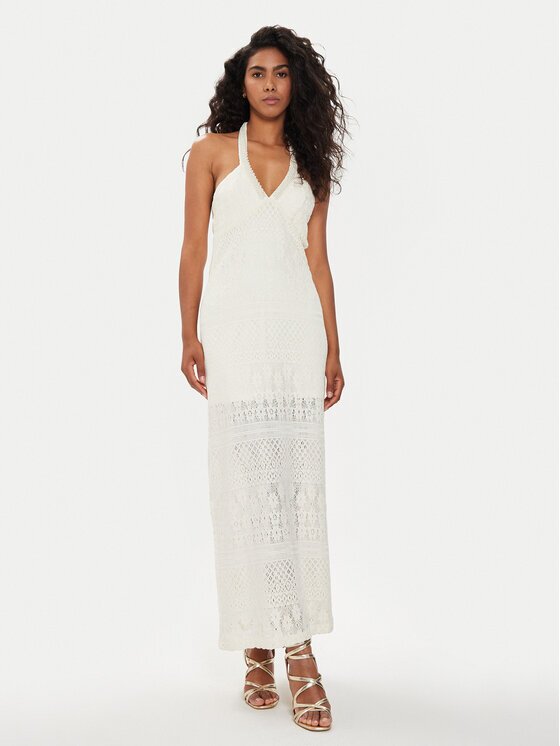 Liu Jo Rochie de zi MA4155 J4061 Écru Regular Fit