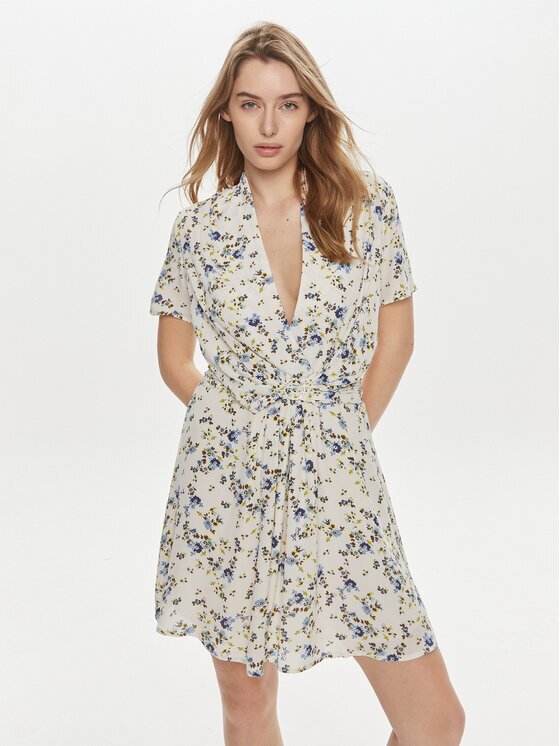 Liu Jo Rochie de zi MA4367 T3617 Écru Regular Fit