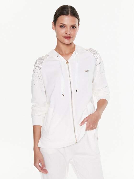 Liu Jo Sport Bluză TA3212 J5942 Écru Regular Fit