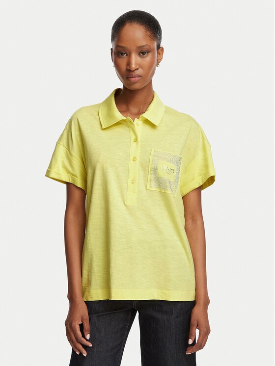 Liu Jo Tricou polo TA6159 JS870 Regular Fit