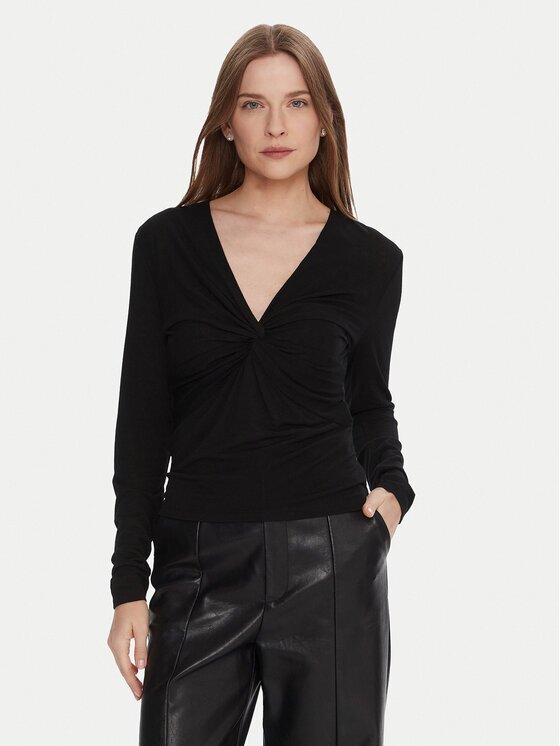 LOLA CASADEMUNT Bluză MF2515029 Slim Fit