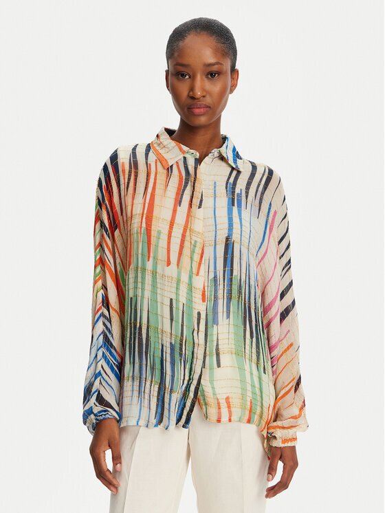 LOLA CASADEMUNT Cămașă LS2515025 Relaxed Fit