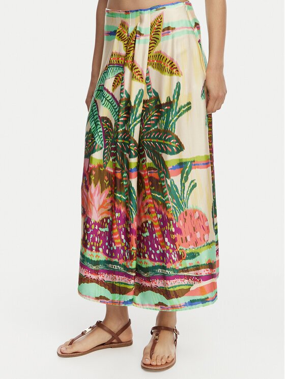 LOLA CASADEMUNT Fustă midi LS2608001 Regular Fit