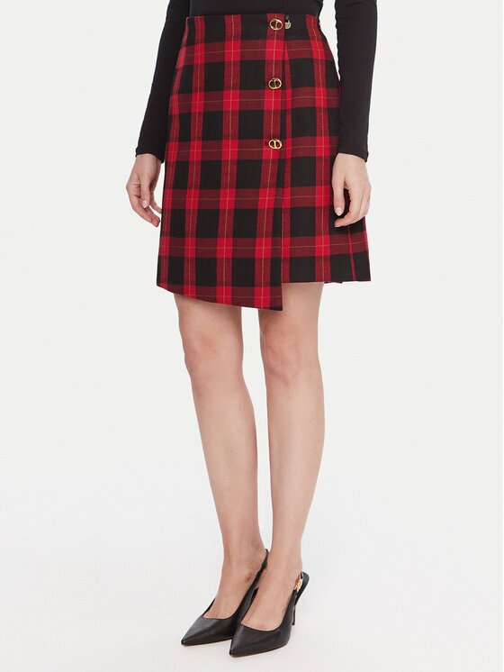 LOLA CASADEMUNT Fustă mini LF2508003 Regular Fit