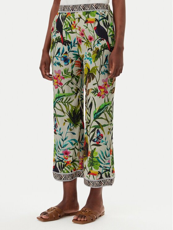 LOLA CASADEMUNT Pantaloni din material LS2514016 Relaxed Fit