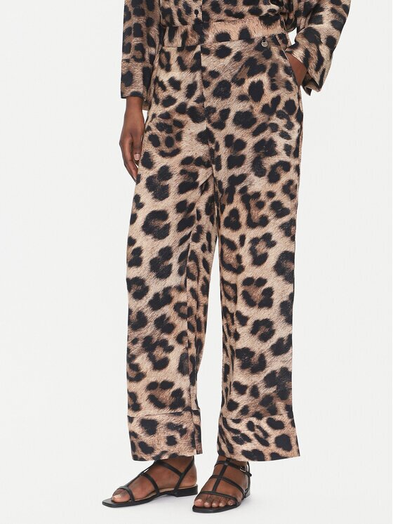 LOLA CASADEMUNT Pantaloni din material LS2514018 Relaxed Fit