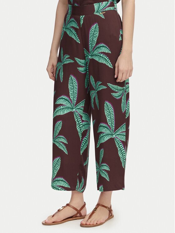 LOLA CASADEMUNT Pantaloni din material LS2614055 Relaxed Fit