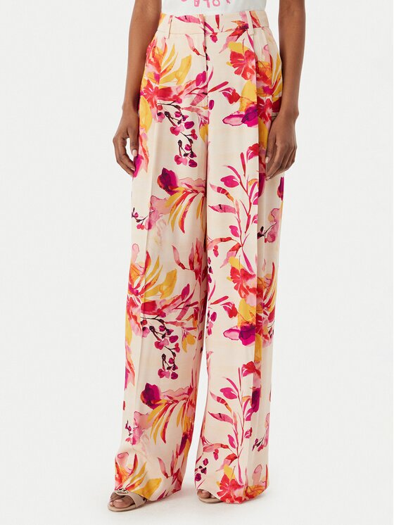 LOLA CASADEMUNT Pantaloni din material MS2614027 Wide Leg