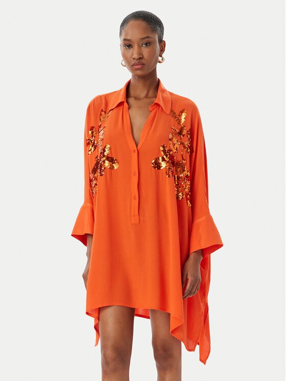 LOLA CASADEMUNT Rochie tip cămașă LS2615008 Oversize