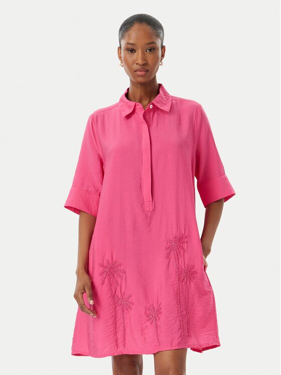 LOLA CASADEMUNT Rochie tip cămașă LS2616034 Relaxed Fit