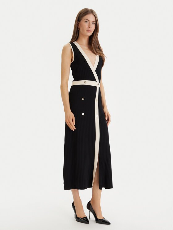 LOLA CASADEMUNT Rochie tricotată LS2616160 Regular Fit