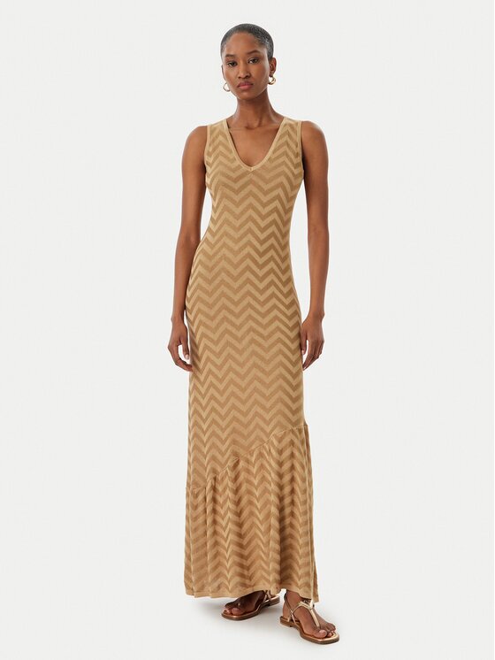 LOLA CASADEMUNT Rochie tricotată MS2616040 Slim Fit