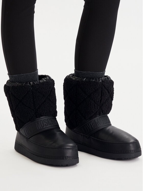 Love Moschino Cizme de zăpadă JA24422G0NISJ00Bcz