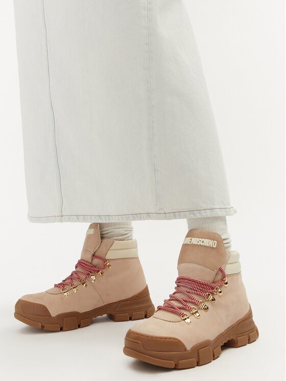 Love Moschino Trappers JA15494G0LIP0120 Écru