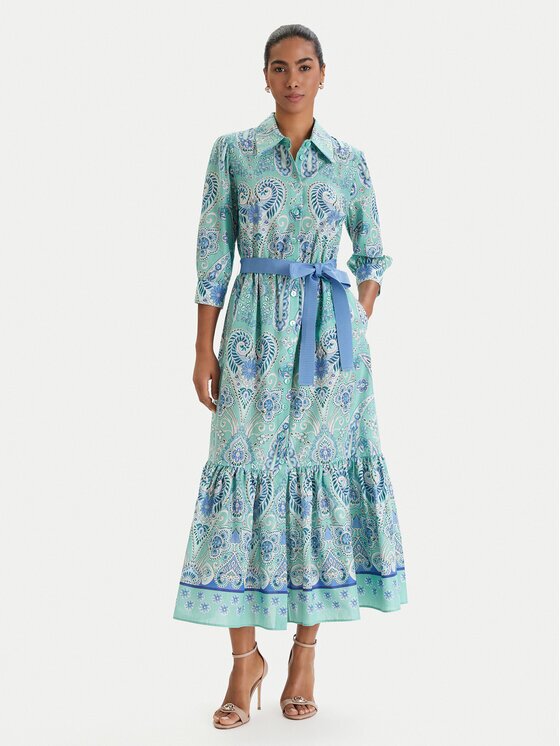 Luisa Spagnoli Rochie tip cămașă Pampa 543211 Regular Fit
