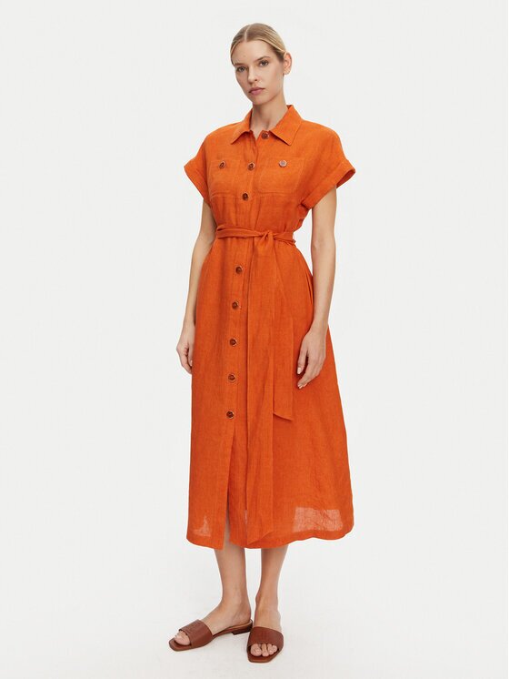 Luisa Spagnoli Rochie tip cămașă Parete 541978 Regular Fit