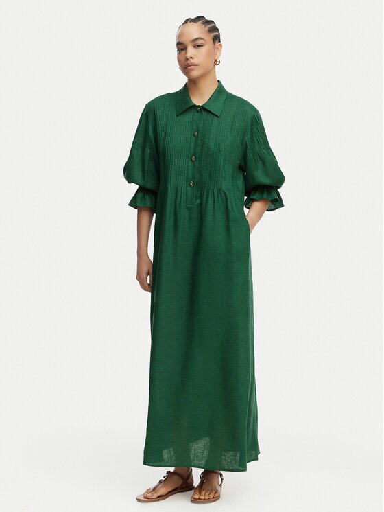 Luisa Spagnoli Rochie tip cămașă Pasotto 543083 Regular Fit