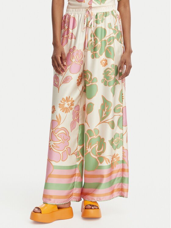 Maaji Pantaloni din material Ophelia PT1836CPA005 Relaxed Fit