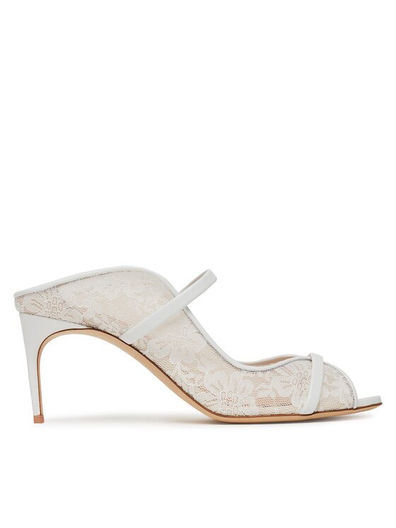 MALONE SOULIERS Şlapi Noah 70-10 Alb