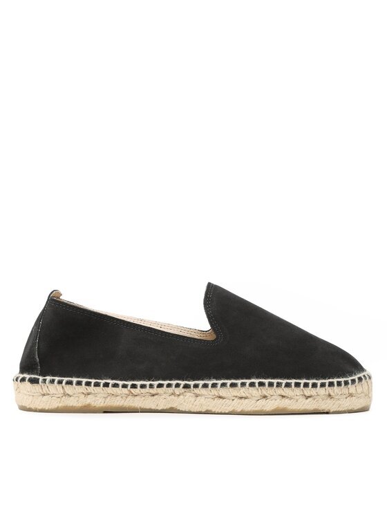 Manebi Espadrile Flat Espadrilles K 1.0 C0 Negru