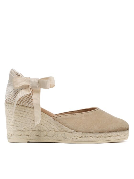 Manebi Espadrile Low Wedge Espadrilles M 1.1 WL Bej