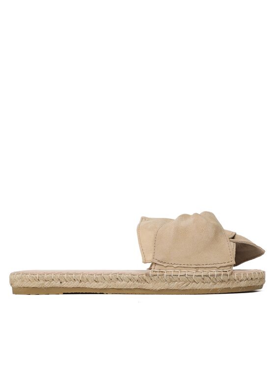 Manebi Espadrile Sandals With Knot M 1.1 JK Bej
