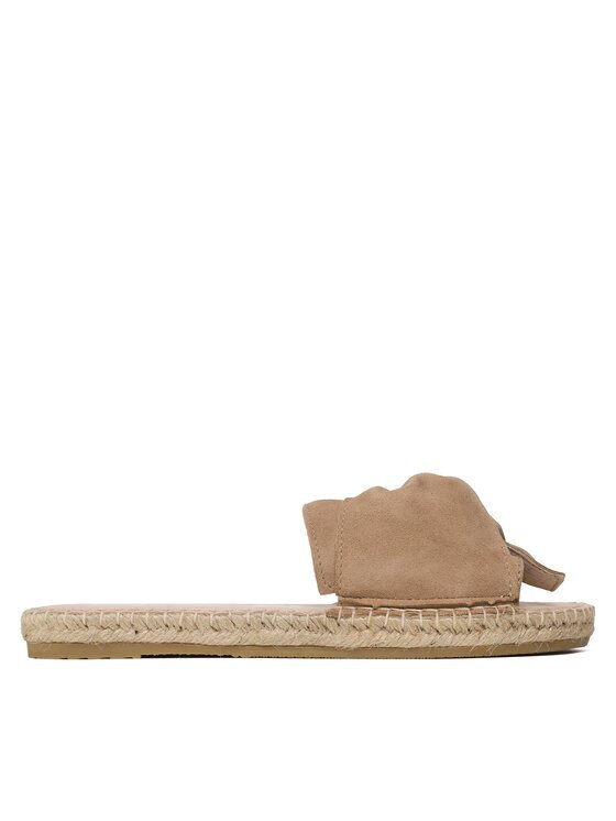 Manebi Espadrile Sandals With Knot W 1.9 JK Bej