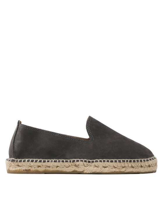 Manebi Espadrile Suede Flat Espadrilles W 1.0 C0 Gri
