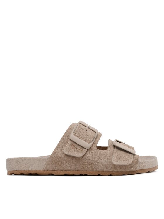 Manebi Șlapi Suede Traveler Nordic Sandals W 1.9 RT Maro