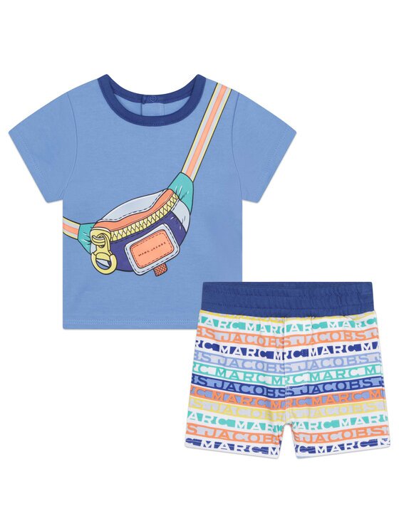Marc Jacobs Set tricou și pantaloni scurți W98162 Regular Fit