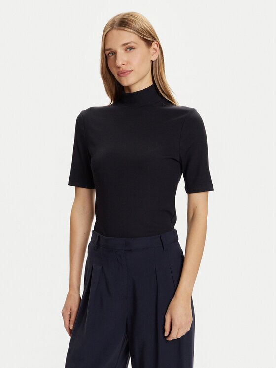 Marc O'Polo Bluză cu gât 508 2076 51177 Slim Fit