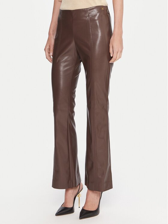 Marciano Guess Pantaloni din imitație de piele 5BGB09 7389A Slim Fit