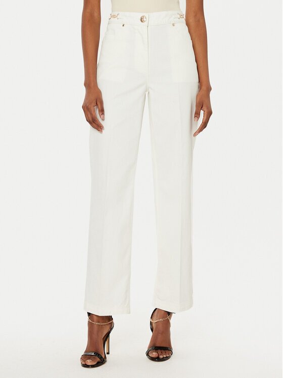 Marciano Guess Pantaloni din material 4BGA02 7173A Écru Regular Fit