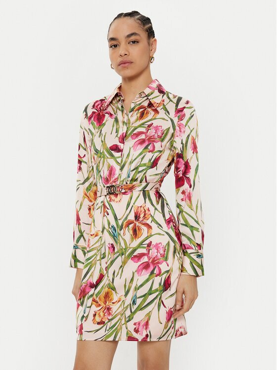 Marciano Guess Rochie tip cămașă 5RGK40 9917Z Regular Fit