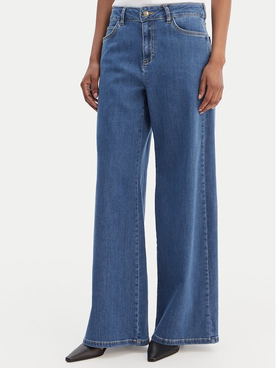 Marella Blugi Disco 2615181111 Wide Leg