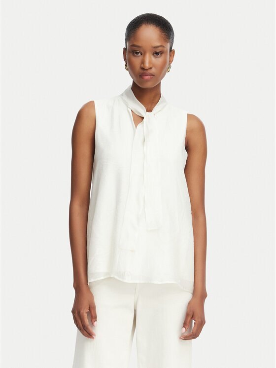 Marella Bluză Esposto 2615111092 Écru Regular Fit