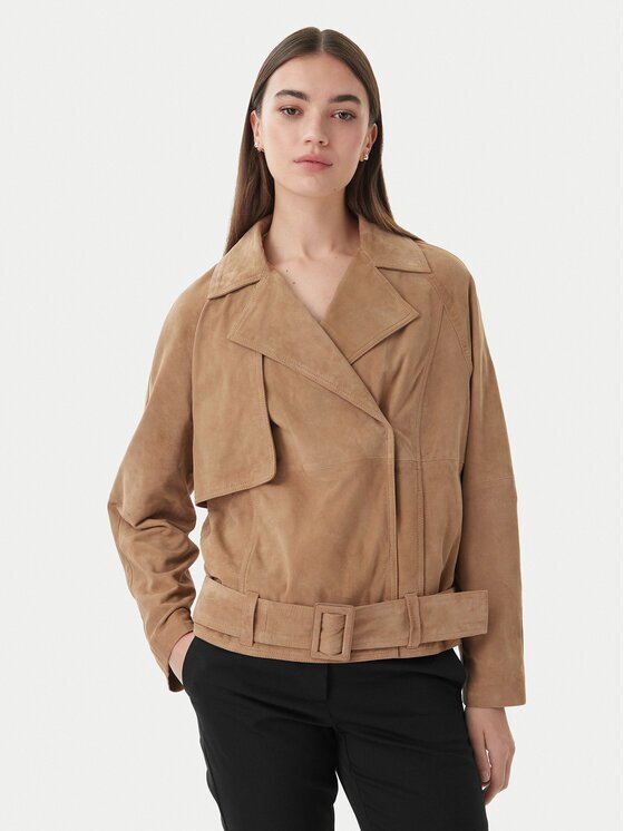 Marella Geacă de piele Epoca 2613441061 Regular Fit