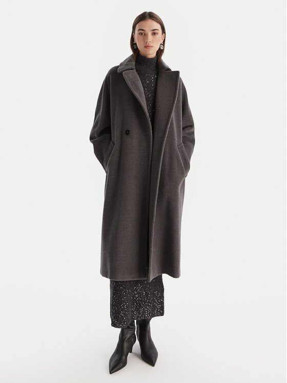 Marella Palton de lână English 2523016142 Regular Fit