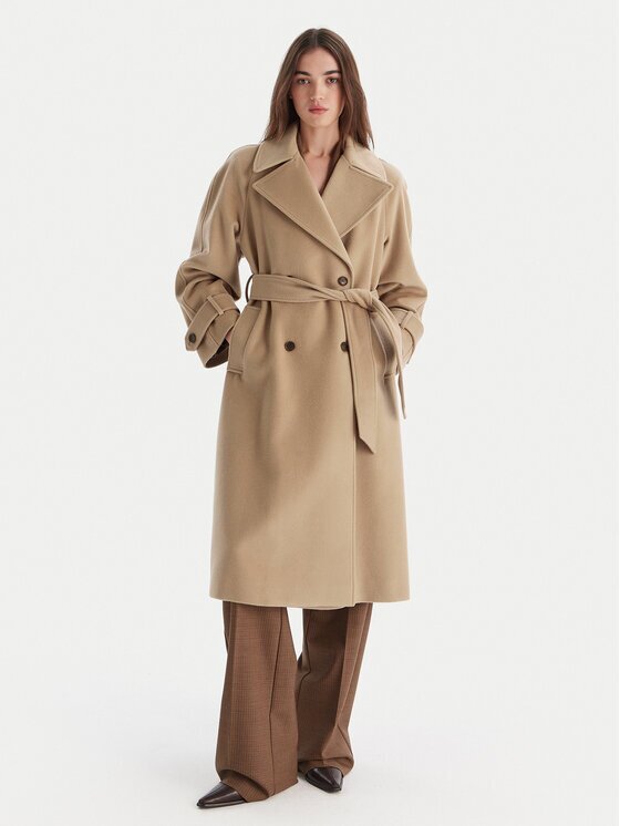 Marella Palton de lână Tenna 2523016071 Regular Fit