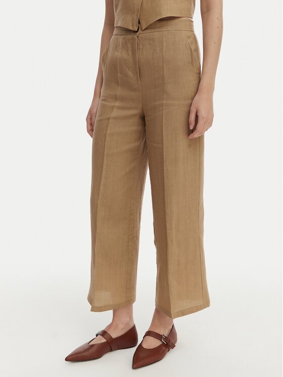 Marella Pantaloni culotte Emme by Clava 2615131182 Bej Regular Fit