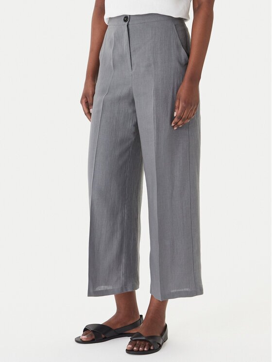 Marella Pantaloni culotte Emme by Clava 2615131182 Gri Regular Fit