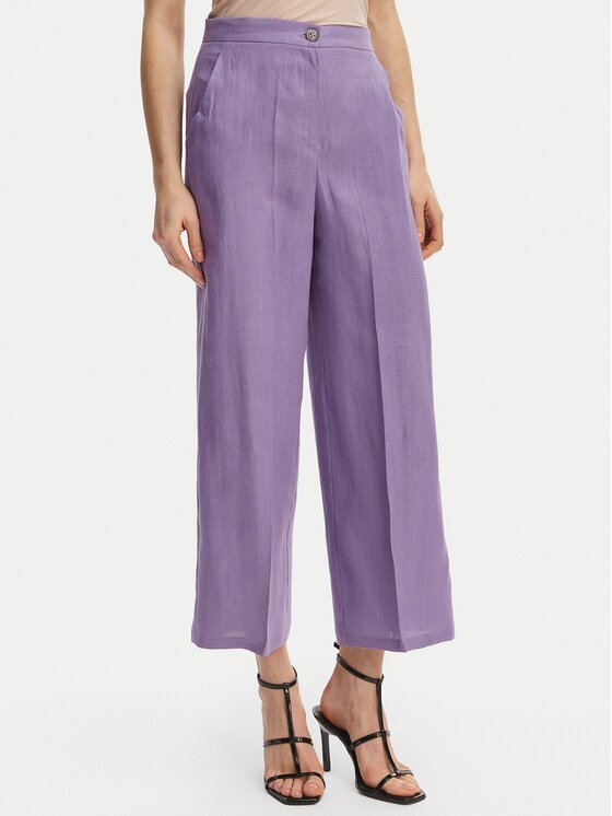 Marella Pantaloni culotte Emme by Clava 2615131182 Violet Regular Fit
