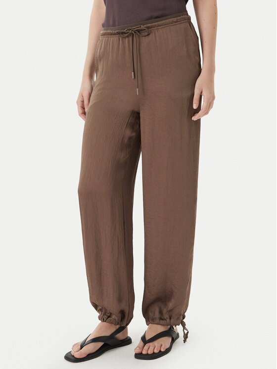 Marella Pantaloni din material Bronzo 2613131085 Relaxed Fit