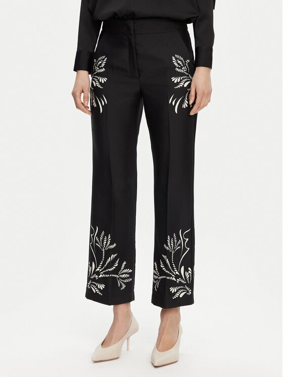 Marella Pantaloni din material Egizio 2513131043 Flare Fit