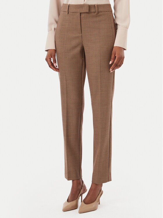 Marella Pantaloni din material Fuoco1 2623136172 Regular Fit