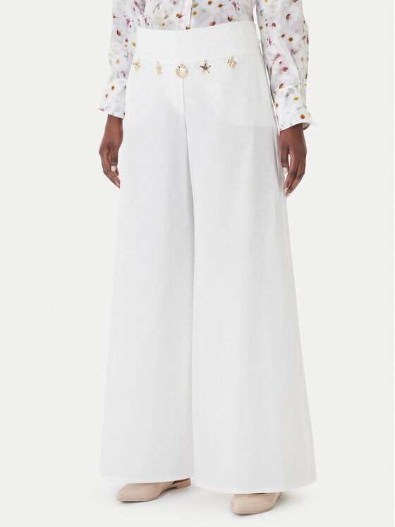 Marella Pantaloni din material Gala 2613131122 Wide Leg